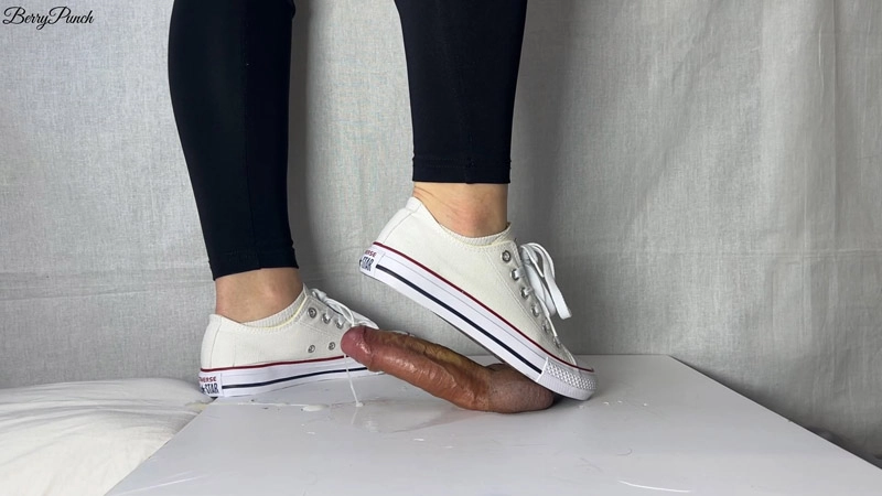 BerryPunch – Step-Mom Converse Cock Trampling – Shoejob – Foot Fetish – CBT