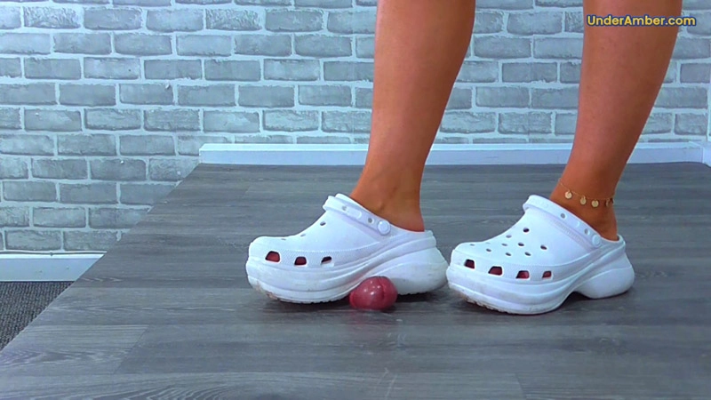 Under Amber – Goddess Amber – Trampling Your Balls & Milking Your Cock Under Nurse Hannah’s Crocs (226B) – Slave POV – Cock & Balls Trampling Shoejob
