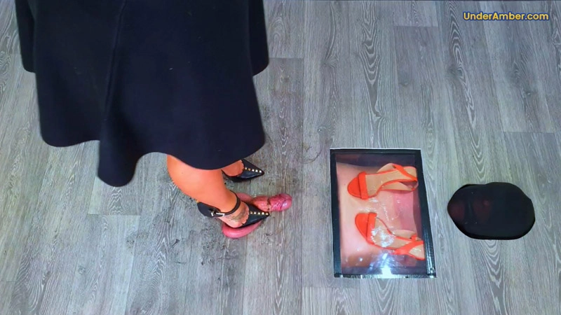 Under Amber – Castrating Your Balls Under The Dirty Soles Of My Manolo Blahniks (D81) – Sky Cam – Cock Trampling CBT Heels Stilettos Shoe Crush Fetish